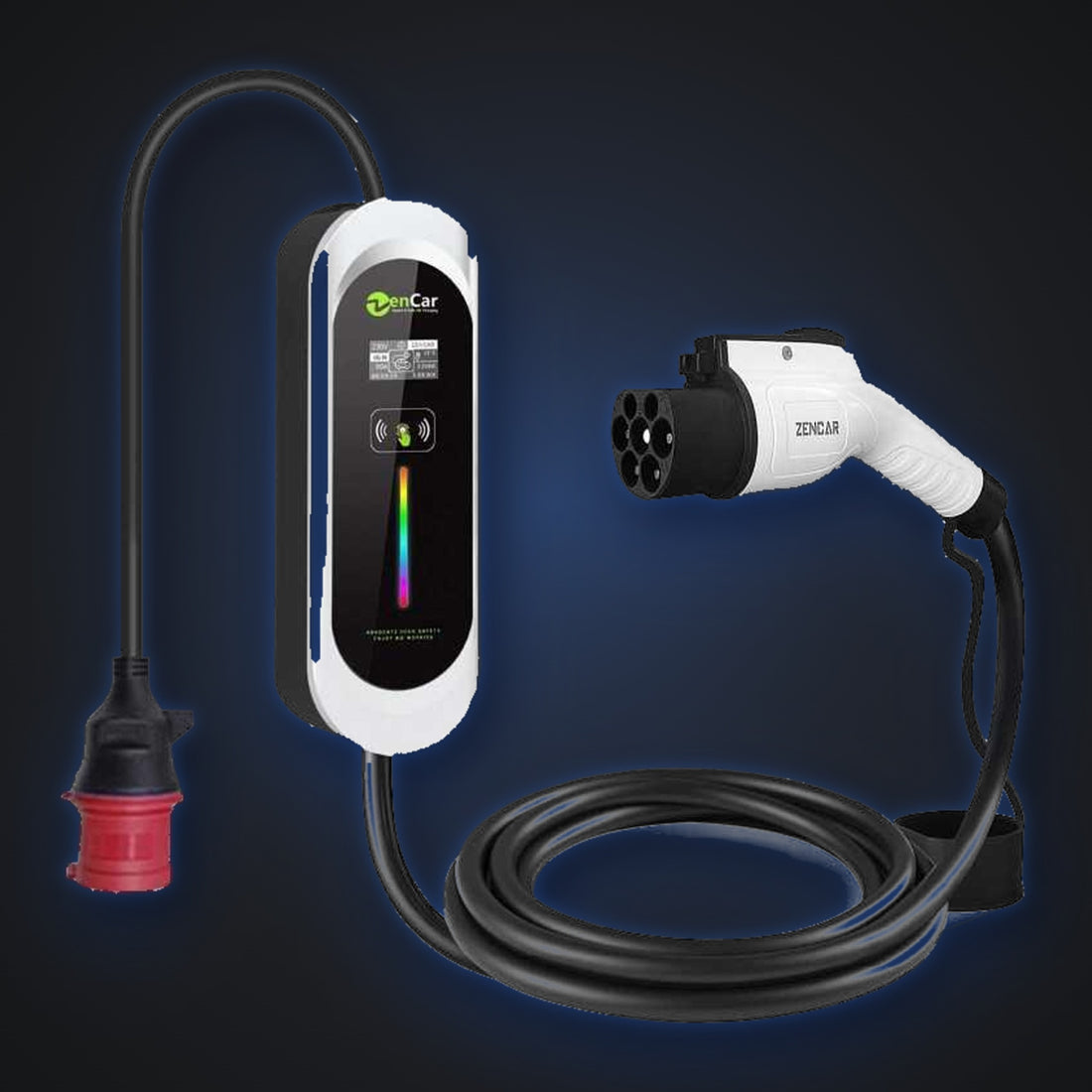 ZENCAR Portable Home Charger 22 kW – Chinese protocol