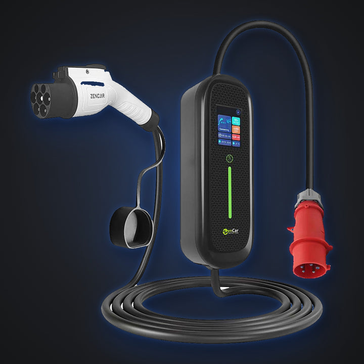 ZENCAR Portable Home Charger 7 kW – Smart, Chinese protocol